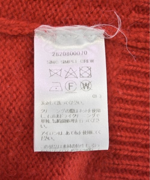 The Elder Statesman Knitwear/Sweater Red M 2200494742099 | eBay
