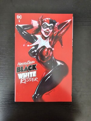 Harley Quinn: Black & White Redder #1 IVAN TAO Trade Variant DC Comic NM