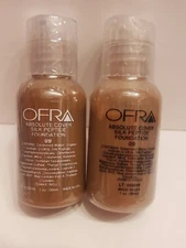 Ofra Silk Peptide Foundation- 2pk-  #9 1oz Each. New. Sealed