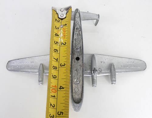 Dinky 704 Avro York Airliner Meccano Toy Transport Aircraft Vintage Collectible - Picture 10 of 10