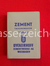 Zement Taschenbuch 1968769 DYCKERHOFF ZEMENTWERKE WIESBADEN (26)