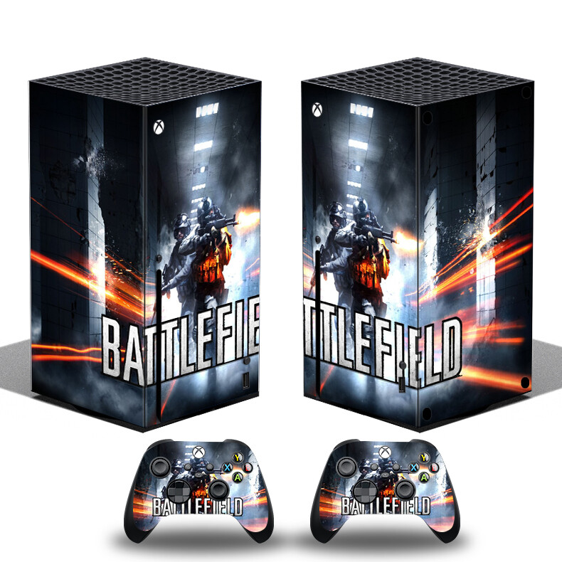 Xbox Series X Skin Design Wrap Sticker Console +Controller Skins Cover Protector-image
