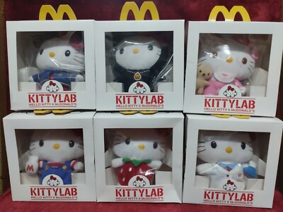 RARE! Complete Set Hello Kitty McDonald's KITTYLAB 35th