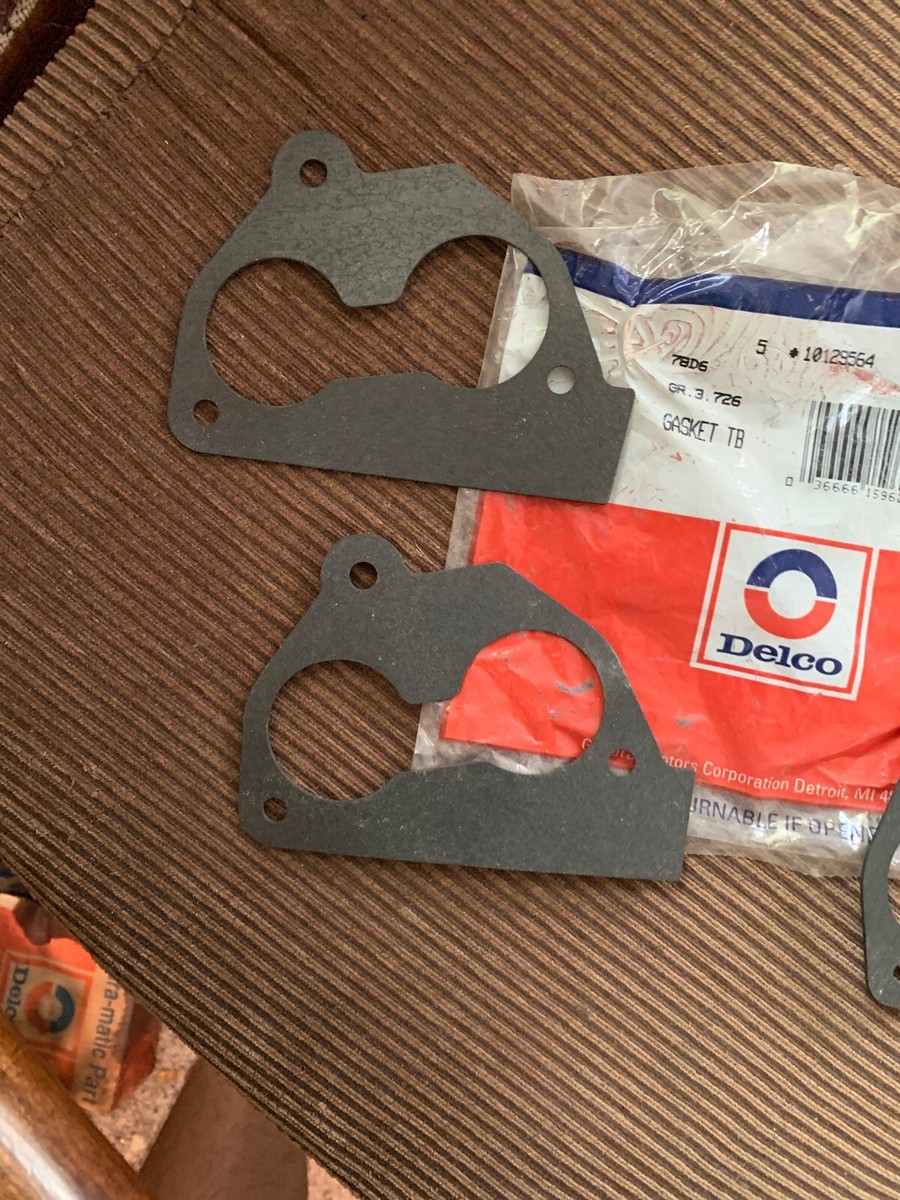NEW GM Throttle Body Gasket 10129564 AC delco 40-693 GM NOS OEM x4 