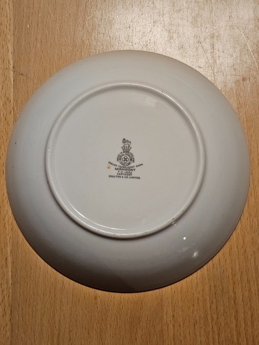 Cuenco de cereal vintage Royal Doulton England Miramont cupé TC1022 translúcido - Imagen 3 de 4