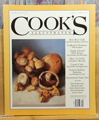 Cook's Illustrated Magazine ISSUE #61 March/April 2003