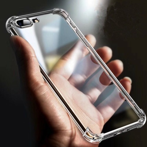 Luxury Transparent Soft Clear Shock Absorbent Phone Case For iPhones - Picture 3 of 4