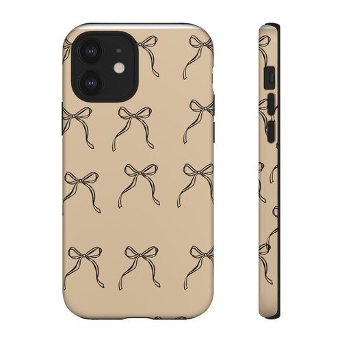 Elegant Bow Phone Case, iPhone Cover, Stylish for Her-Compatible W/ Many Models - 第 1/83 張圖片
