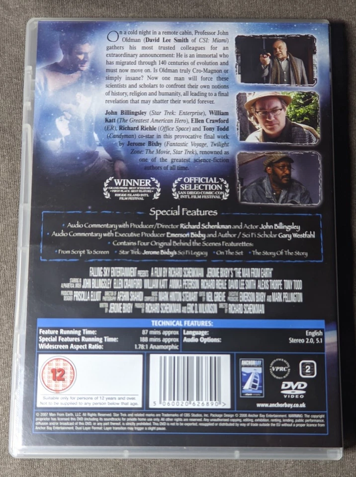 The Man from Earth [2007 - Richard Schenkman] DVD - Imagen 2 de 4