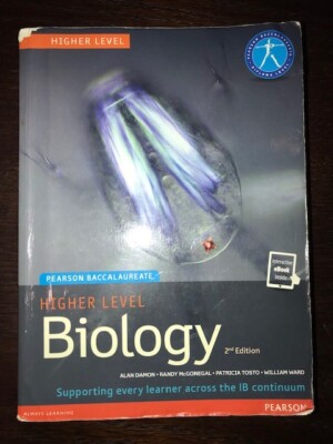 Pearson Baccalaureate Biology Higher Level 2nd Edition Supporting IB Continuum