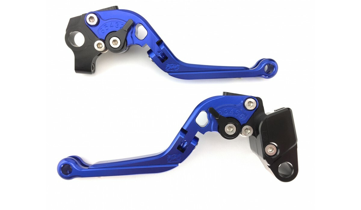 Levier frein embrayage Triumph TT 600 2000 2001 2002 bleu 806AD - 2