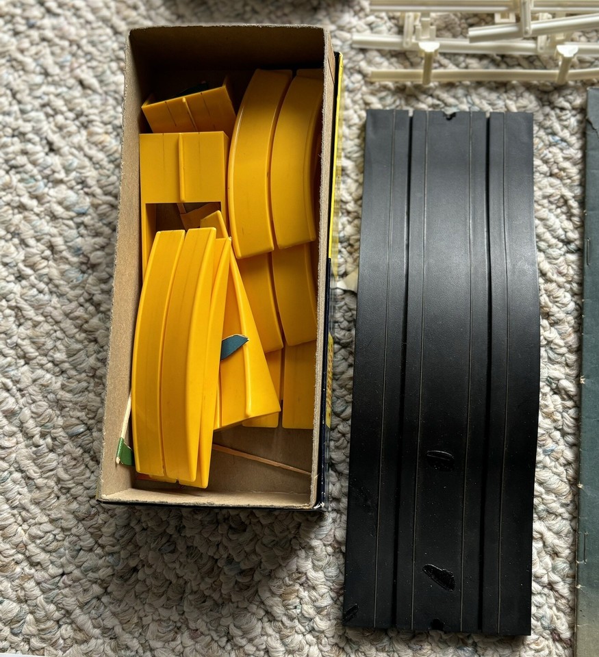 1960's Aurora Model Motoring HO Scale Slot Car Track Lot eBay
