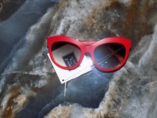 Janie and Jack Resort Cat Eye Red/White/Blue Sunglasses Size 2-4 Years Girl's