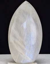 Moonstone Freeform White Teardrop Ornament Tower Flash Crystal