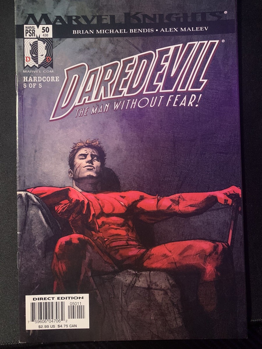 Daredevil #50 430 Signed by Alex Maleev Marvel Comics | eBay