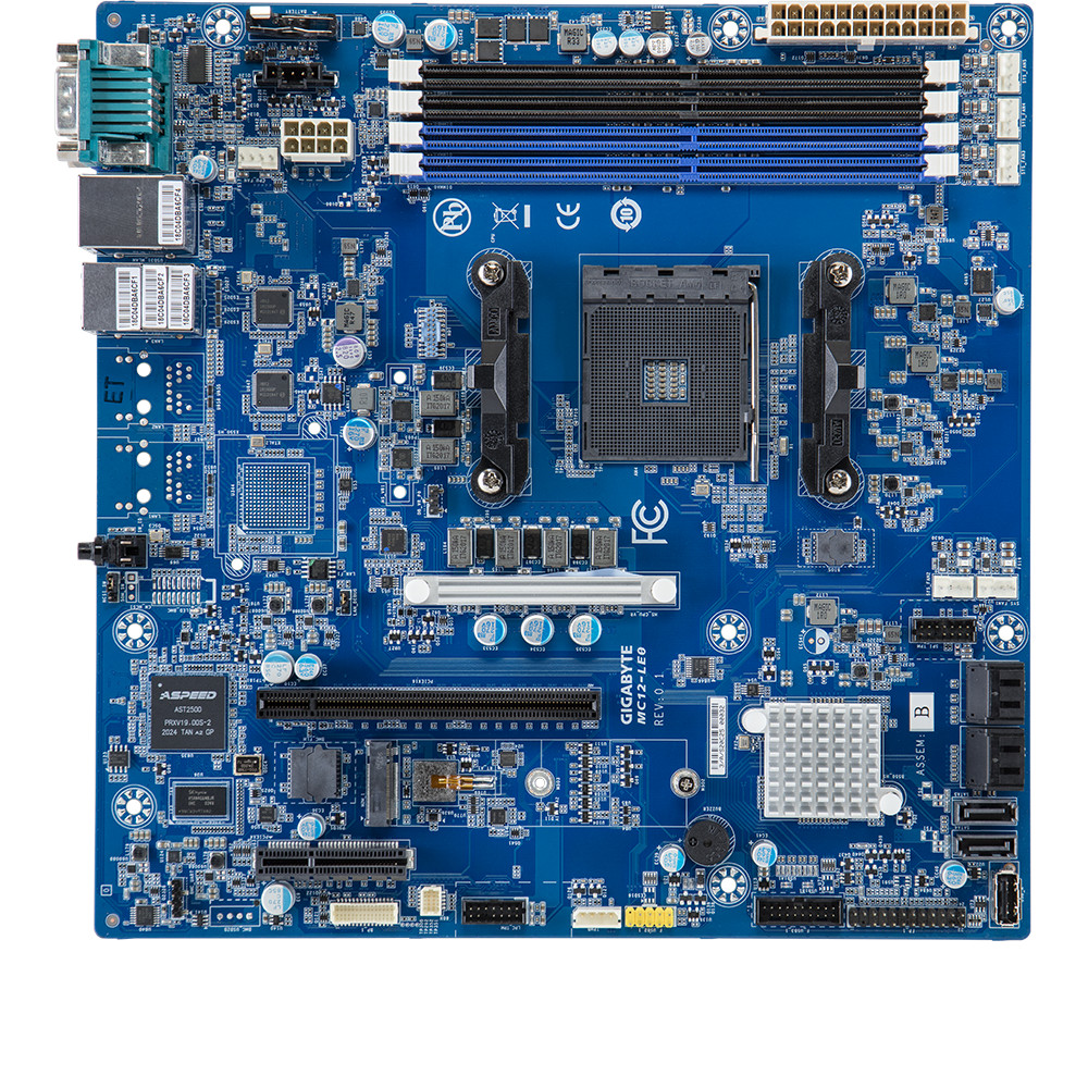GIGABYTE MC12-LE0 AMD B550 AM4 AMD Ryzen 5000 Series/ 3rd Gen