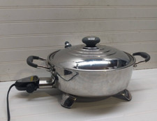 Royal Core Royal Prestige 5Qt Eléctrico Multi-Cocina Freidora de Arroz Asador Tapa