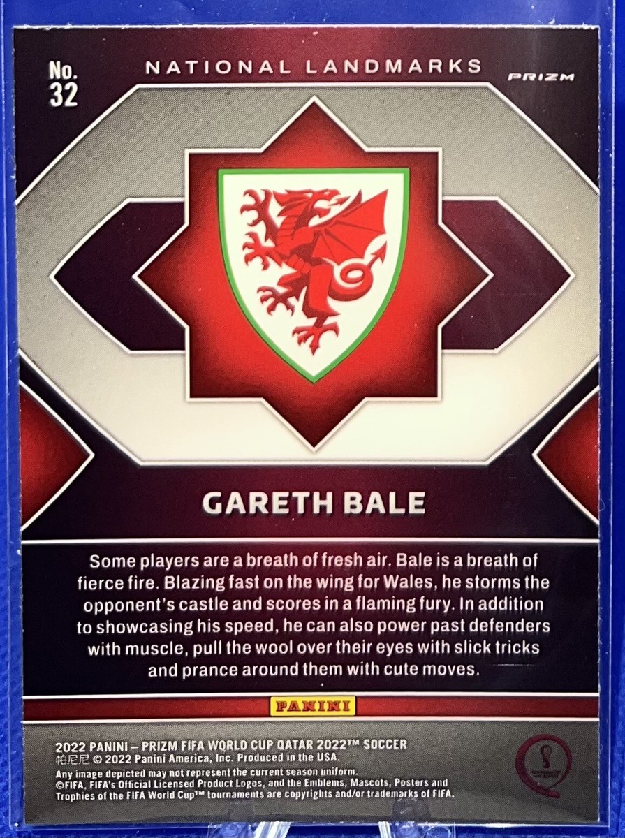 2022 Panini Prizm World Cup Qatar - National Landmarks Gareth Bale