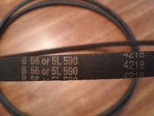 D D Power Drive V-Belt B56  5L590 5/8" width x 59" Length