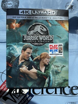 Jurassic World: Fallen Kingdom (2018) 4K UHD + Blu-Ray + Digital