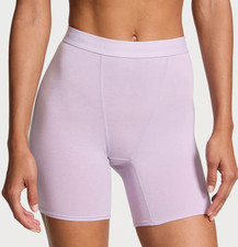 Victoria's Secret Logo Cotton/Modal Boxer Brief Panty Hope Lilac Purple M L NEW