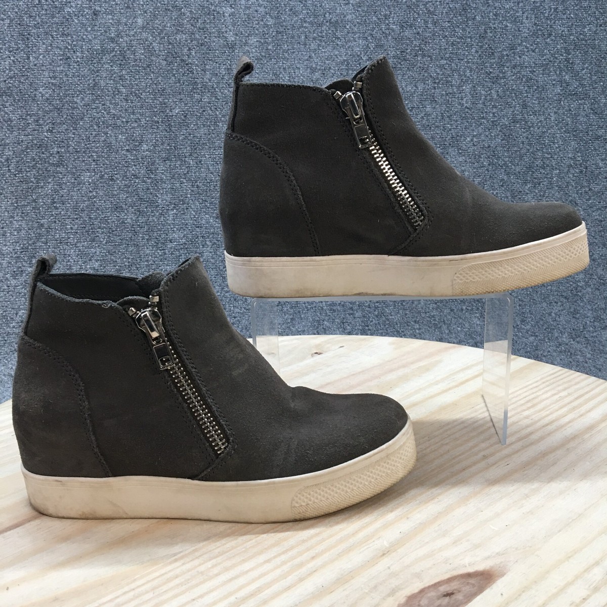 Steve Madden Boots Womens 8 M Wedgie Sneakers Ankle Bootie