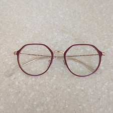 Ray-Ban Jr RB 1058 4077 Burgundy Gold Frames 47-18-130