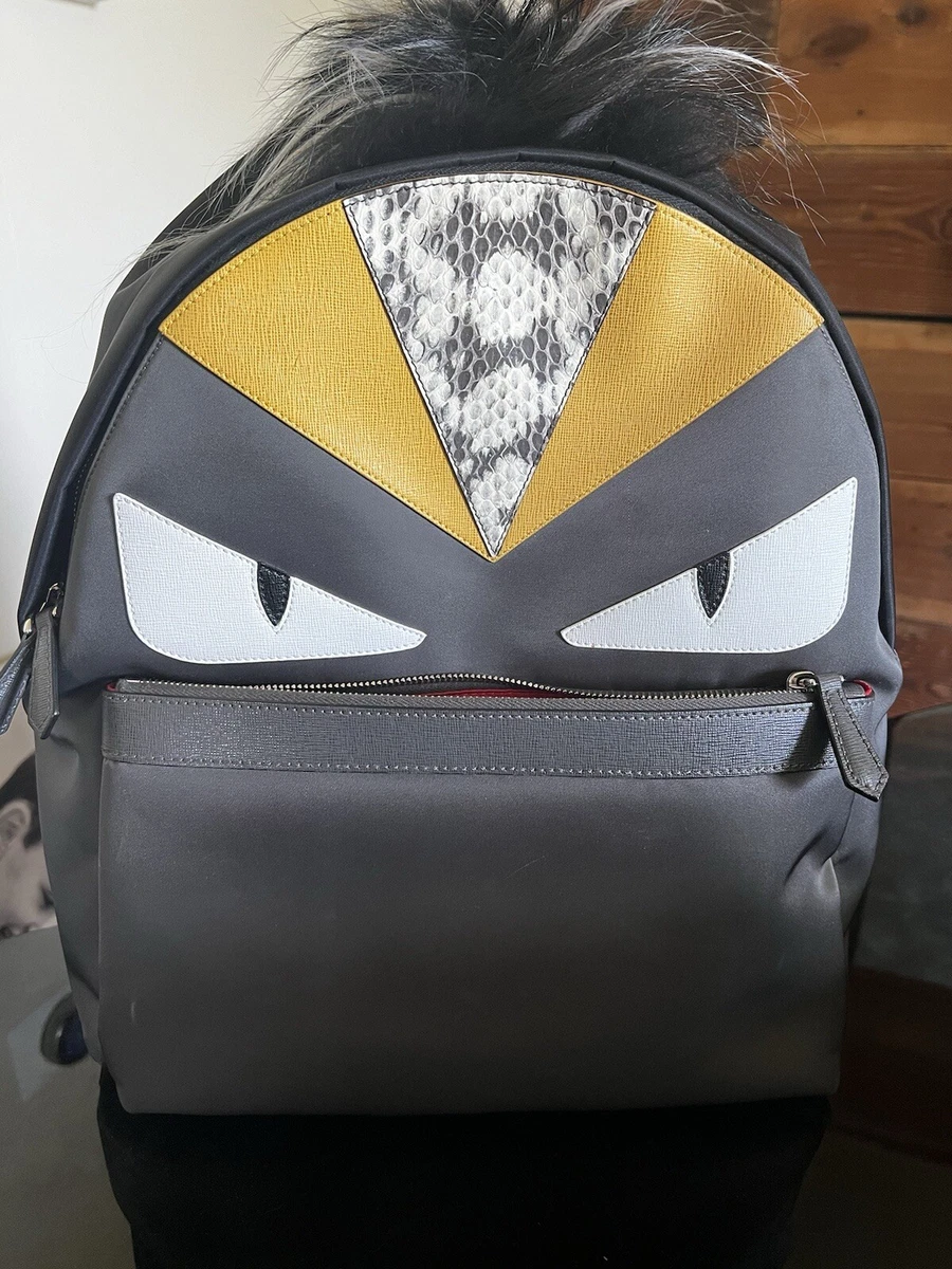 Fur Backpack Bags for Men for sale | eBay