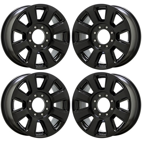 20" Ford F250 F350 SRW Gloss Black wheels rims Factory OEM set 10103 EXCHANGE