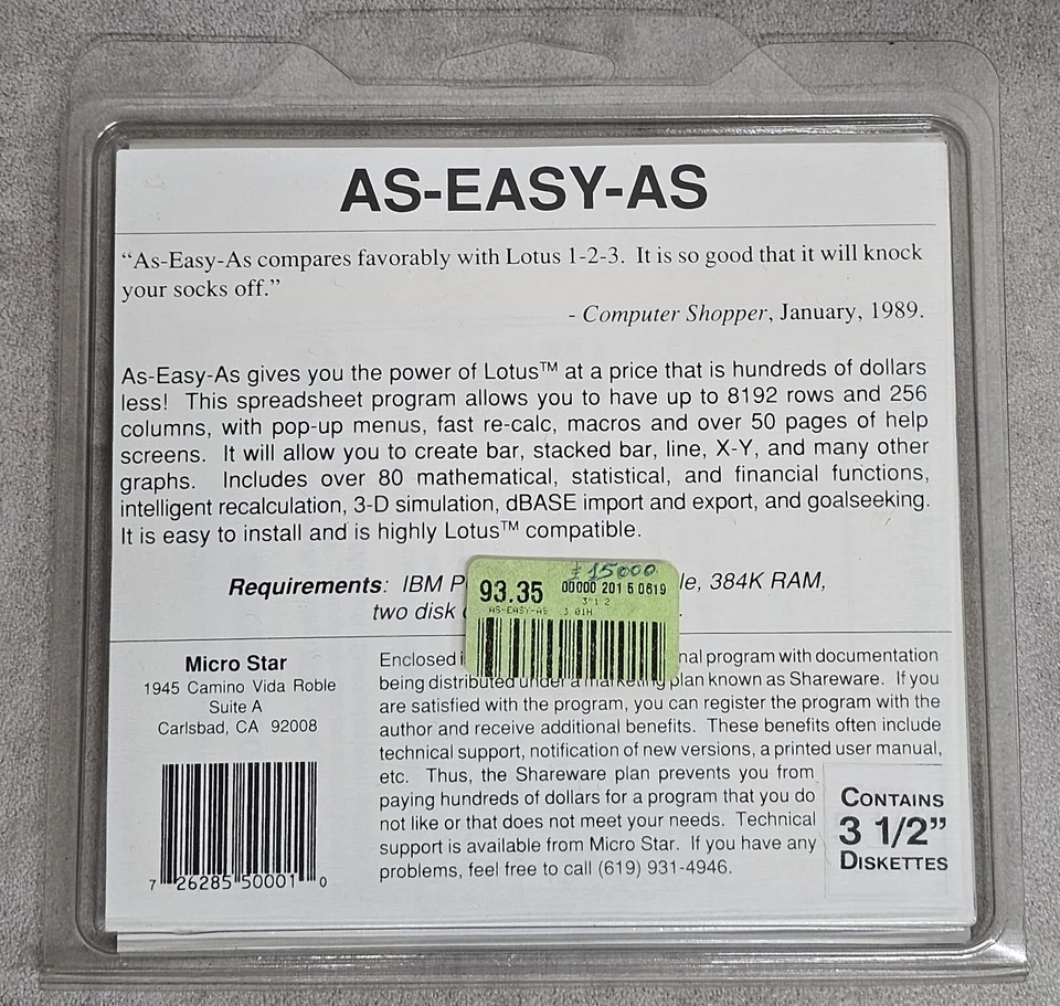 Software IBM PC/XT/AT - Bild 3 von 4
