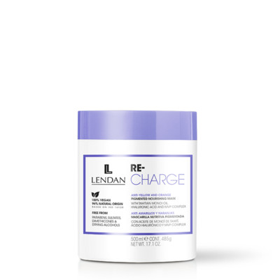 Lendan Recharge Vegane Maske 500 ml Anti Gelb & Orange
