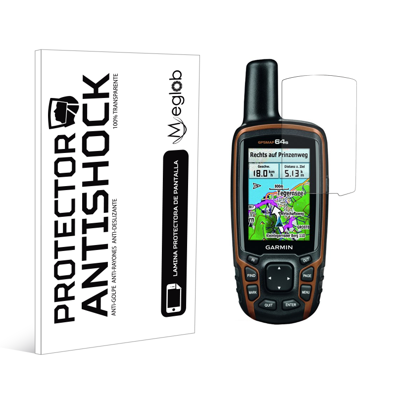 ANTISHOCK Screen protector for Garmin GPSMAP 64s