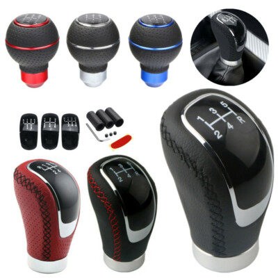 Universal 5/6 Speed Manual Car Gear Stick Head Gear Shift Knob Shifter Lever
