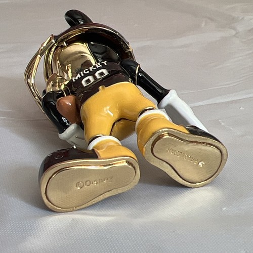 Disney X Baublebar Mickey Mouse NFL Pittsburgh Steelers Taschenanhänger Schlüsselanhänger Neu im Karton - Bild 6 von 12