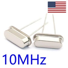 10PCS HC-49S 10MHz Crystal Oscillator &plusmn;20ppm Through Hole Quartz Crystal