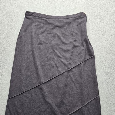 Studio C Women's 13 Gray Pencil Skirt