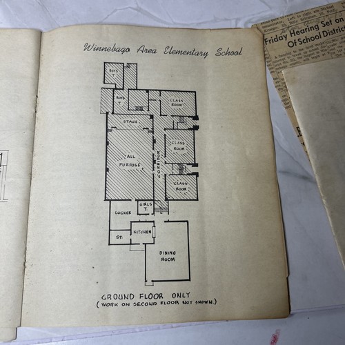 1954 School District No 321 Breakup Paperwork for Winnebago County Il. f - Picture 9 of 14