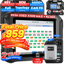 USED XTOOL X100 MAX IMMO Key Programmer Auto ...