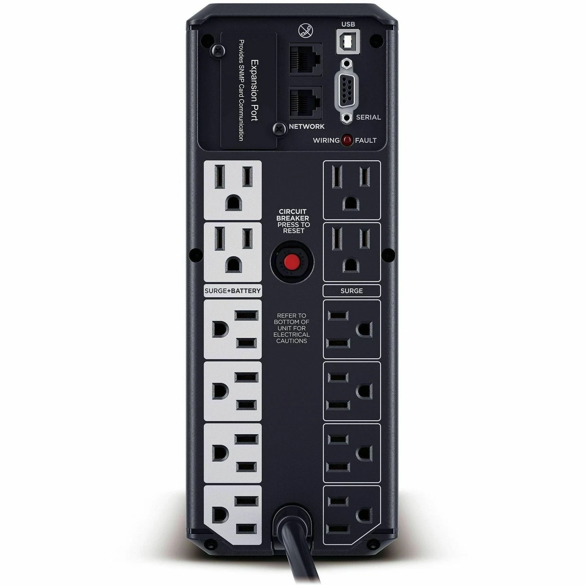 CyberPower BRG1500AVRLCD2 1500VA Mini Tower UPS with LCD