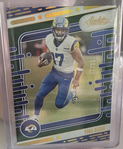 Puka Nacua Green Retail Parallel, numbered 18/25 RARE! π₯ - Picture 1 of 2