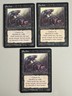 3x Bog Rats MTG - The Dark - English ©1994 M/NM