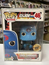 Funko Pop Animation Cobra Commander 46 G.i. Joe Bait Exclusive W Protector
