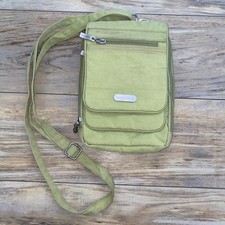 Baggallini Green Crossbody Shoulder Bag Purse Lightweight 9  Long  7  Wide