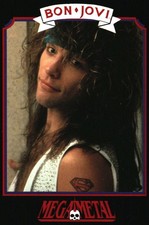 1991 Impel Mega Metal Jon Bon Jovi 4