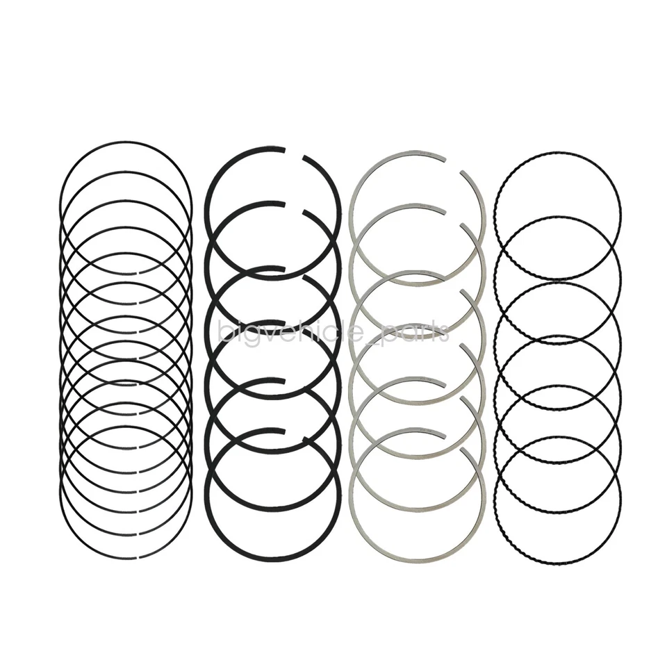 Piston Rings Fit For 1990-2010 Dodge Jeep Chrysler Voyager Plymouth VIN K R T Foto 3 de 4