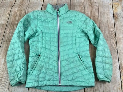 The North Face Girl's Thermoball Puffer Quilted Jacket Size Medium 10-12