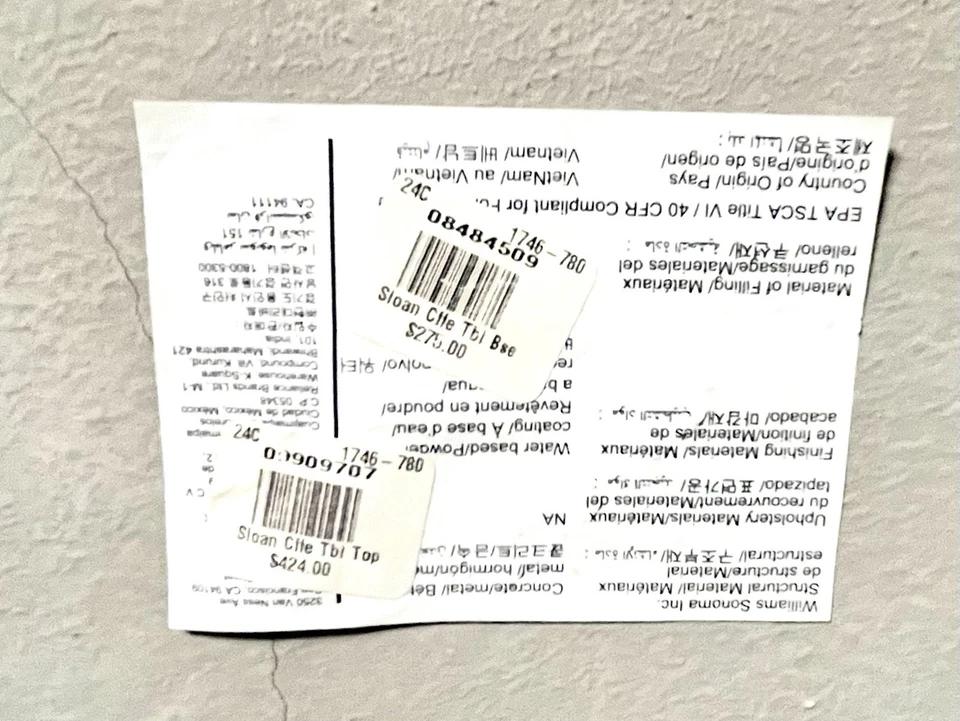 Mesa de centro de hormigón Pottery Barn interior/exterior nueva con etiquetas Reg $700 Foto 4 de 4