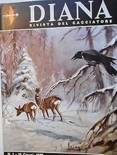 DIANA Rivista del Cacciatore n.1 15 gen 1967 Beccaccia-Winchester [SR]