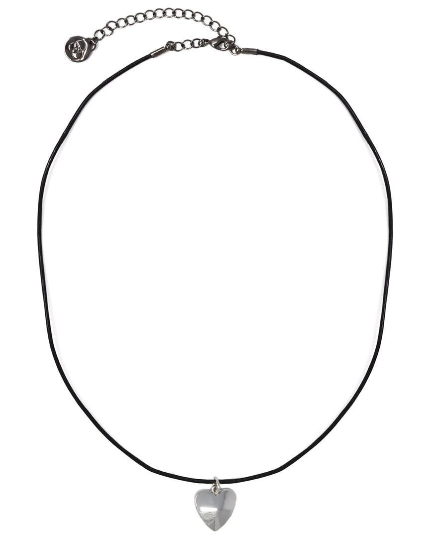 Женское колье Cloverpost Heart с покрытием Июнь 14 Карат