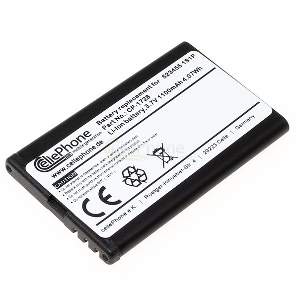 3,7V Akku Li-Ion FüR Doro Primo 365 - Ersetzt RCB01 RCB366-image